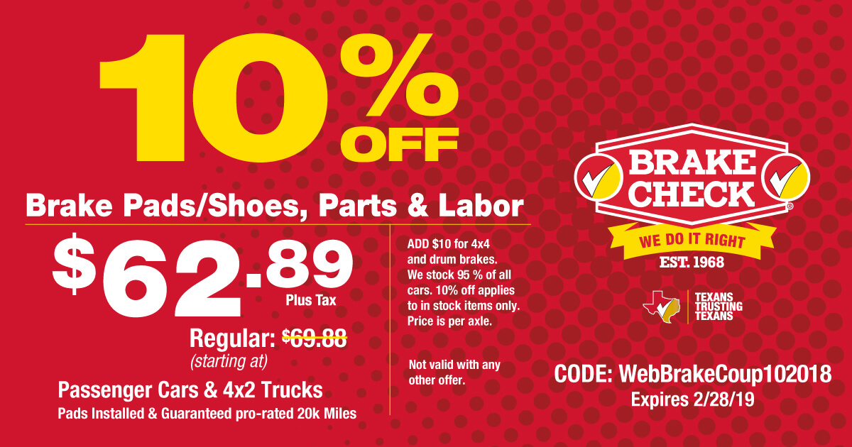 Brakes Plus Coupons